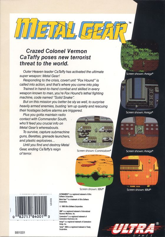 Metal Gear — box-2D-back (US)