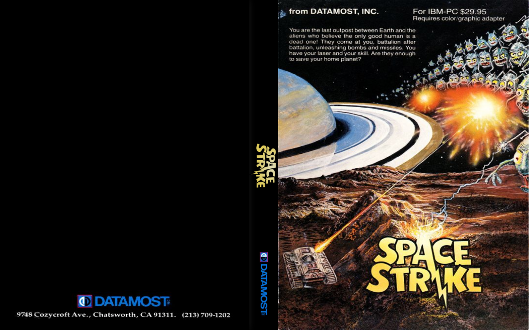 Space Strike — box-texture (US)