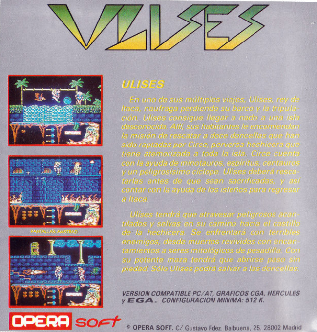 Ulises — box-2D-back (SP)