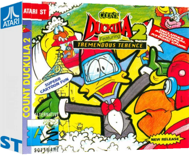 Count Duckula 2 Featuring Tremendous Terence — box-3D (EU)