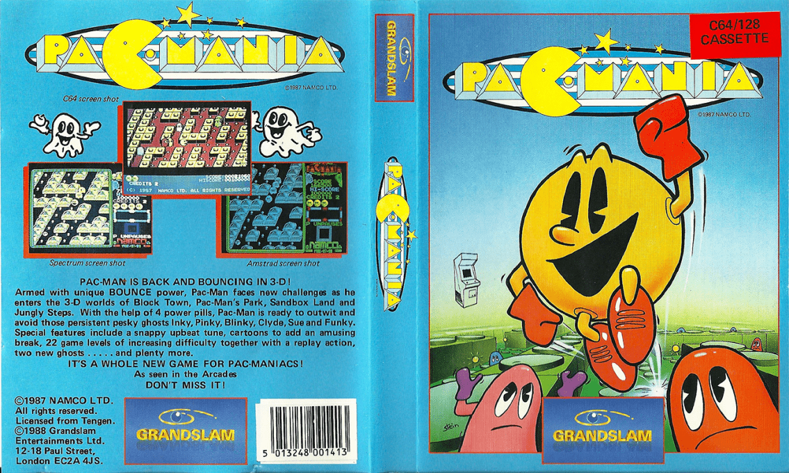 Pac-mania — box-texture (EU)