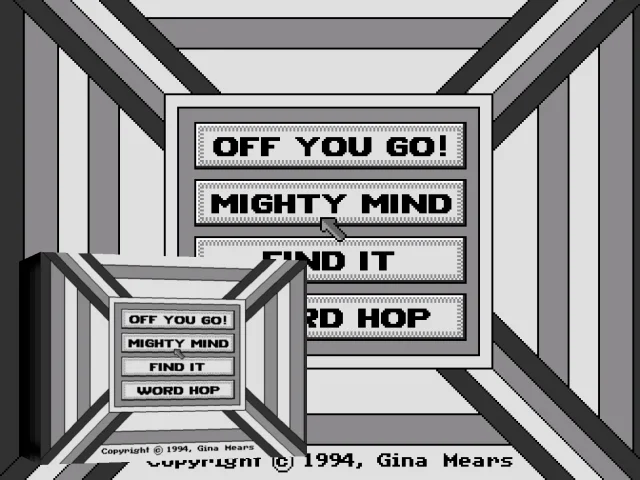 Find It, Mighty Mind, Off You Go!, Word Hop — mixrbv2 (WOR)