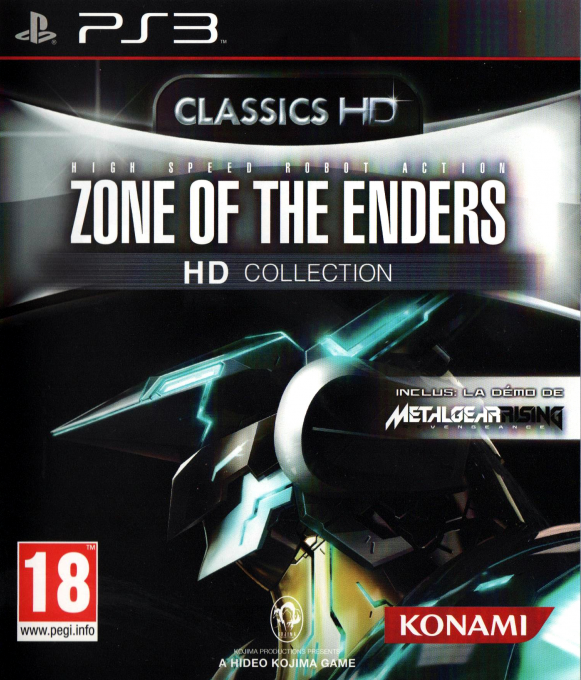Zone of the Enders HD Collection — box-2D (FR)