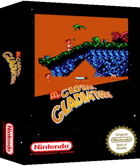 Mick & Mack as the Global Gladiators — box-3D (SS)