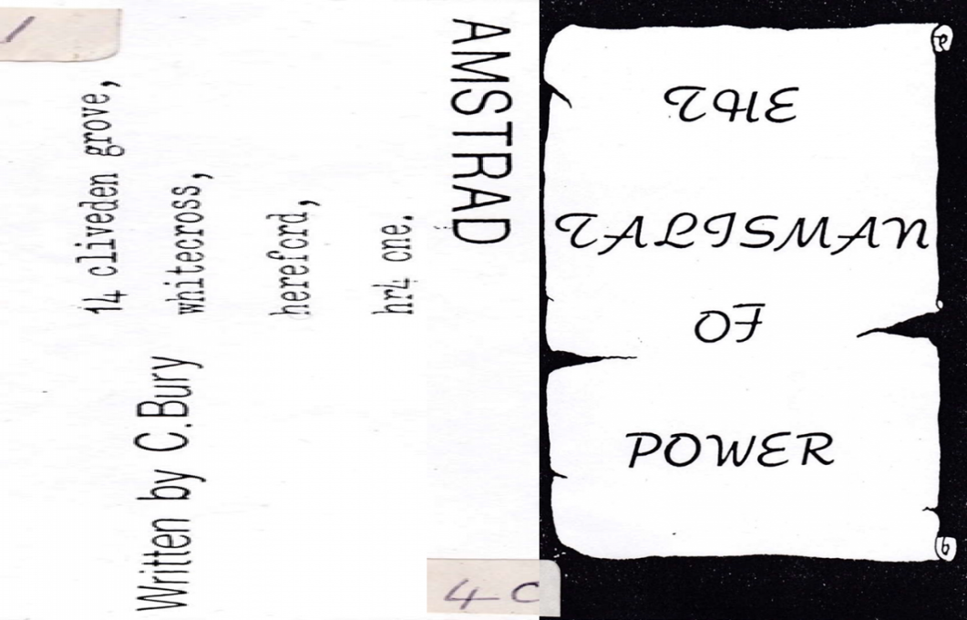 Talisman Of Power, The — box-texture (EU)