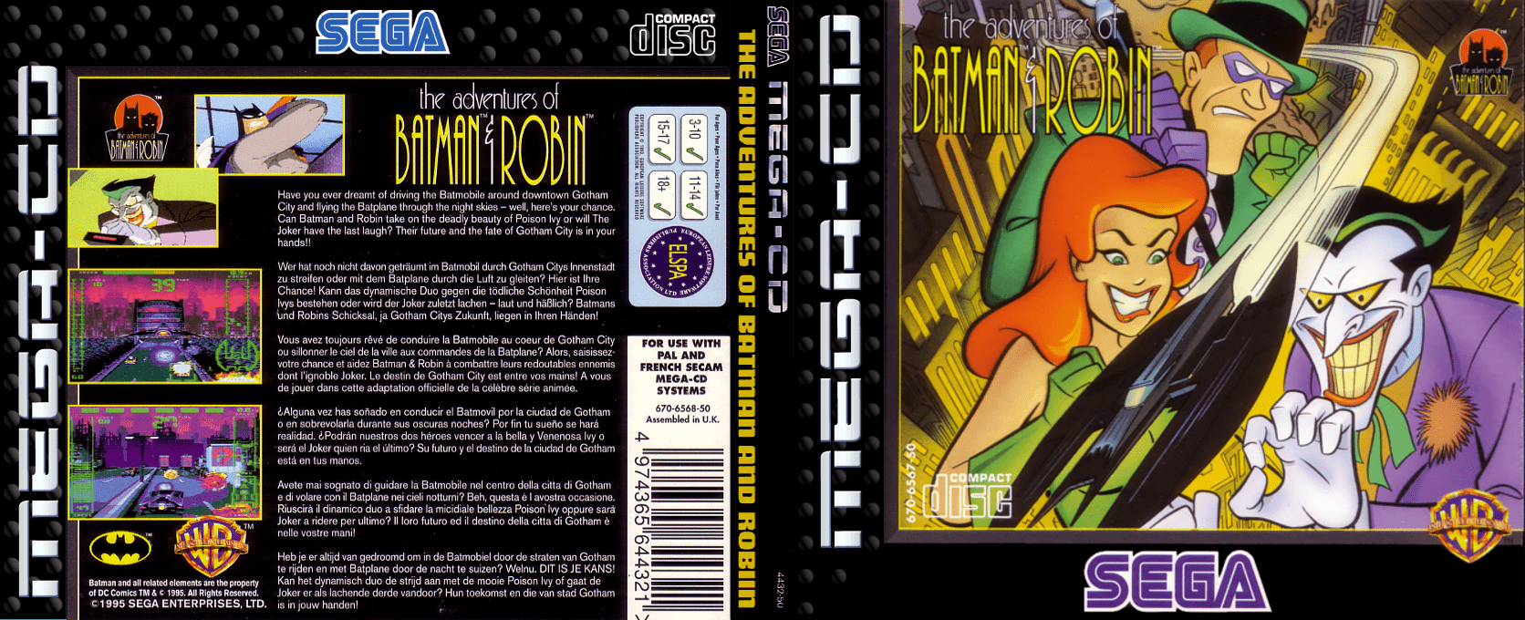 Adventures of Batman and Robin, The — box-texture (EU)