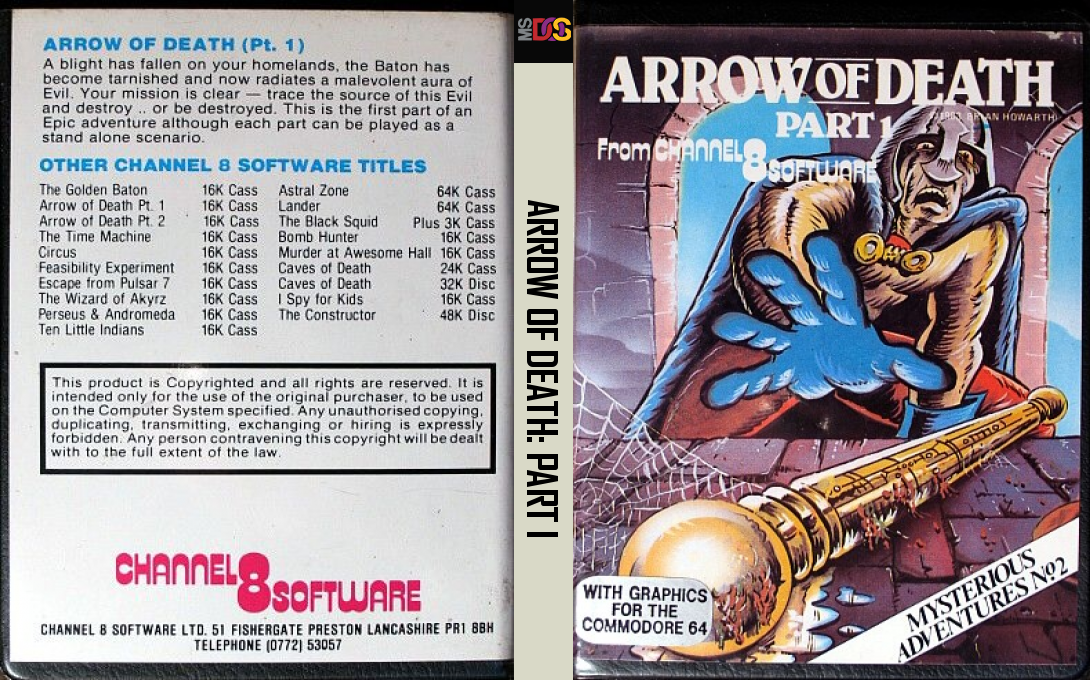 Arrow of Death: Part I — box-texture (WOR)