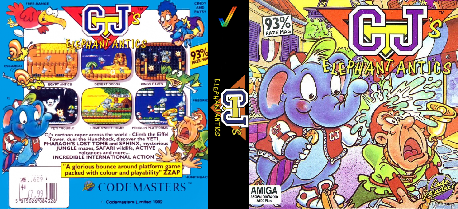 CJ's Elephant Antics — box-texture (CUS)
