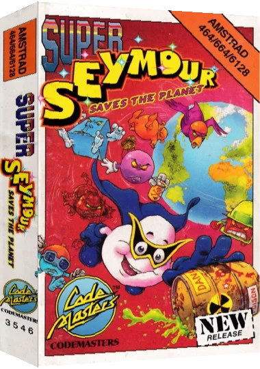 Super Seymour Saves The Planet — box-3D (EU)