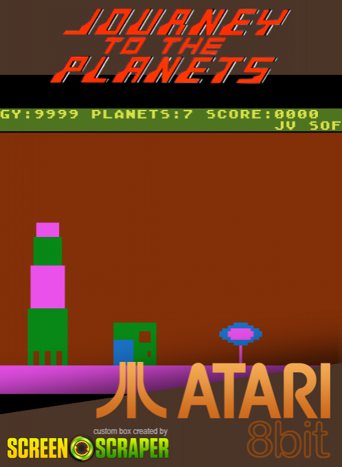 Journey To The Planets — box-2D (SS)